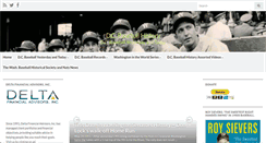 Desktop Screenshot of dcbaseballhistory.com